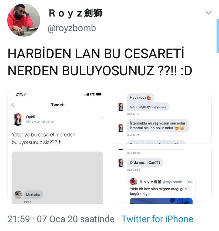 hiç şaşmaz...