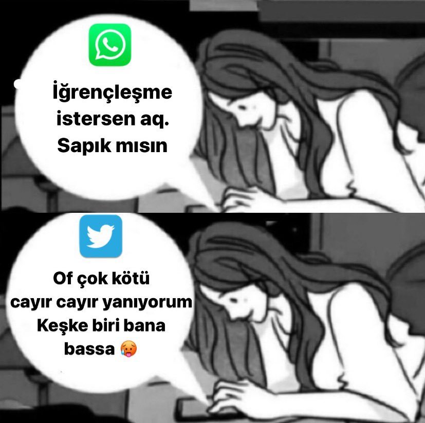 İğrençleşme istersen aq....