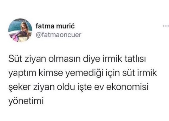 Benim ekonomi bilgisi...