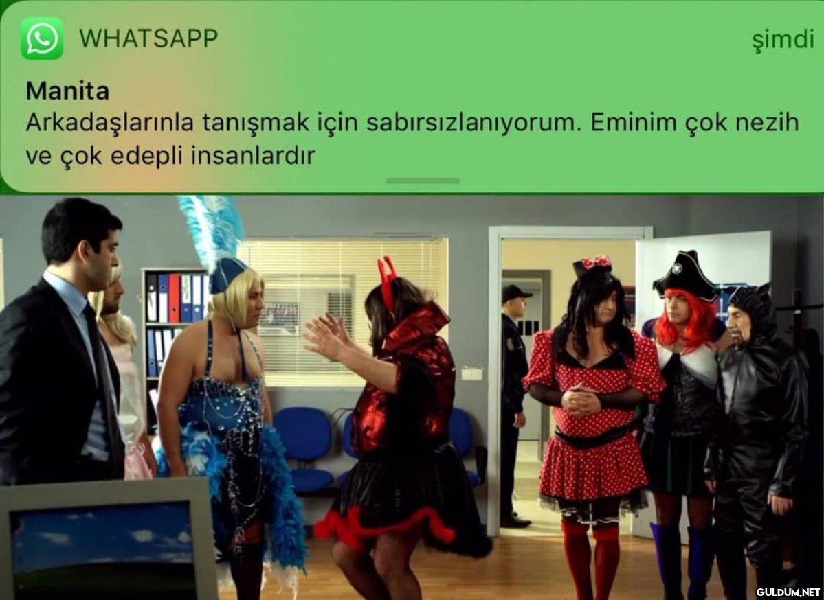 WHATSAPP şimdi Manita...
