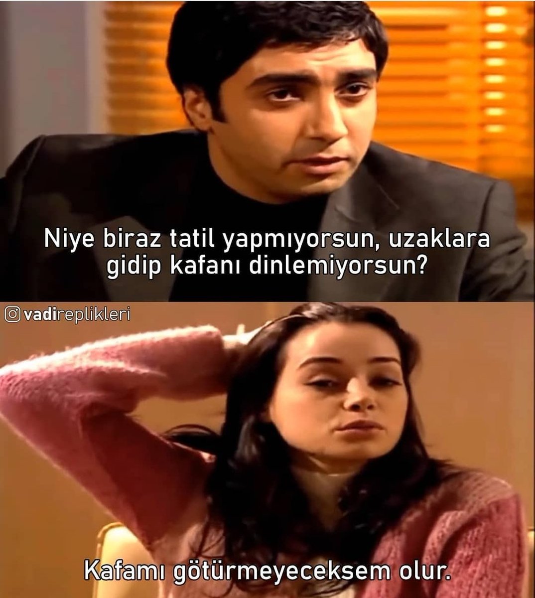 Şu sıralar benim mental...