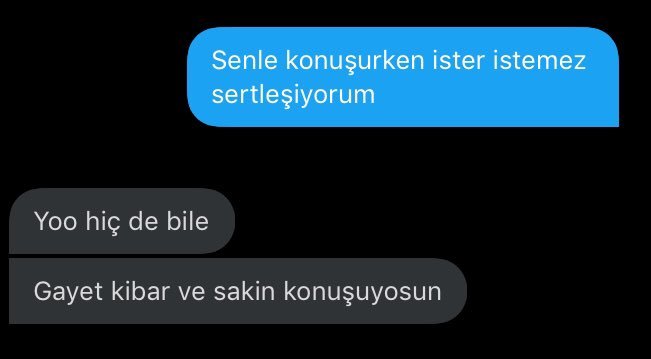 çok masum...