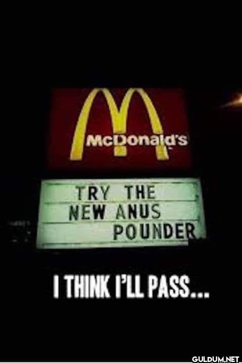 ︎ ︎ ︎ ︎    McDonald's TRY...