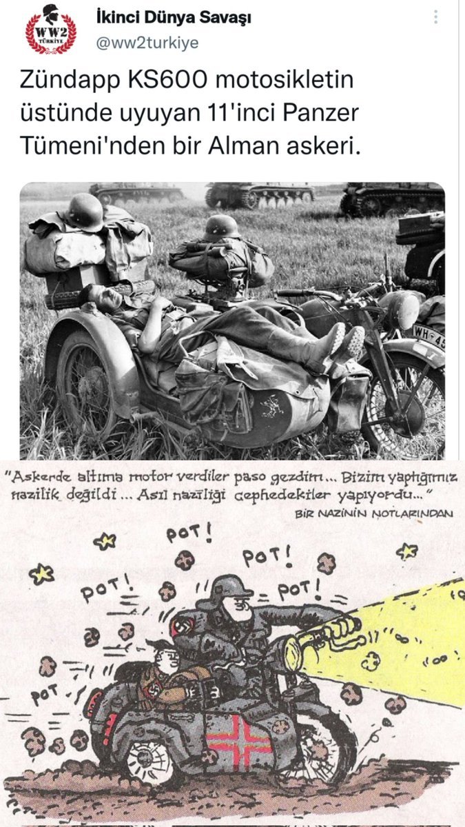 Askerde altıma motor...