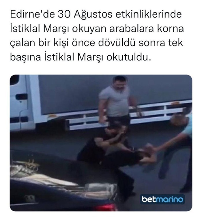 İyi bari tersten...