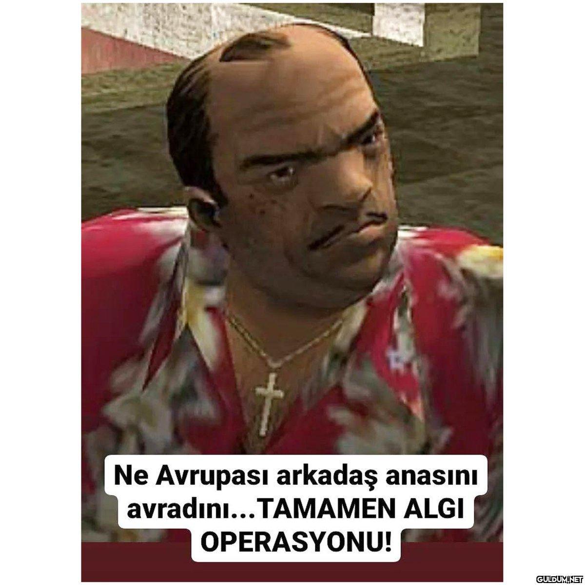 Ne Avrupası arkadaş .....
