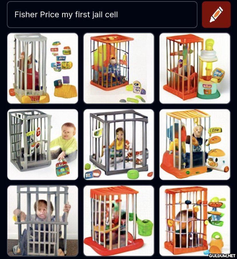 Fisher Price my first jail...