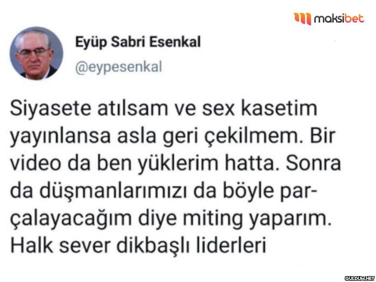 Eyüp Sabri Esenkal...