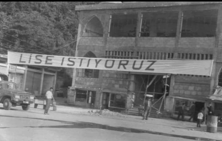 Rize'de Cami yapımı...