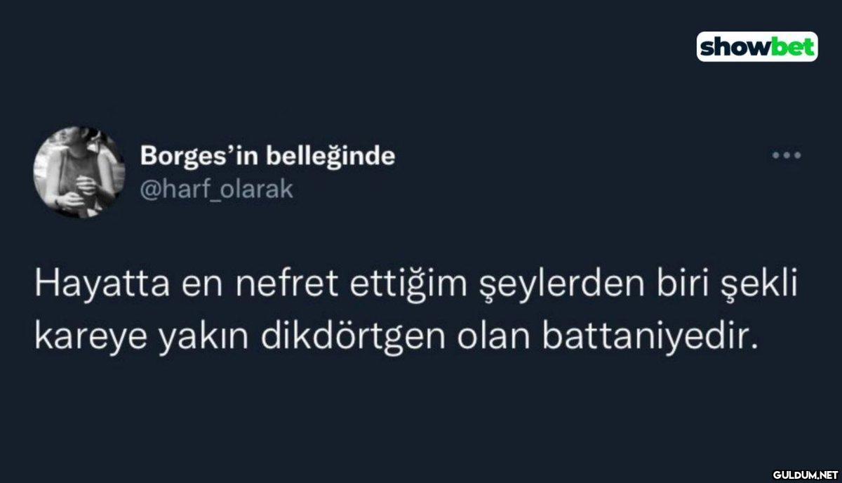Borges'in belleğinde @harf...