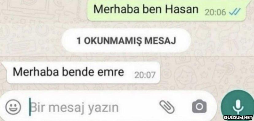enciye karşılaştım!...