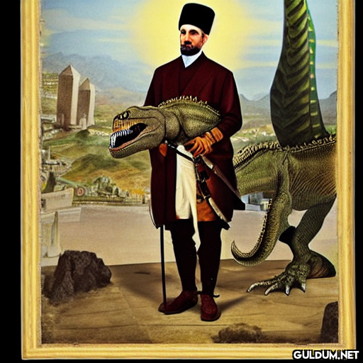ecdadın hayvan sevgisi...