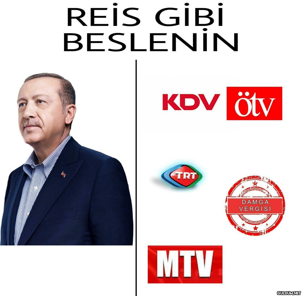 REİS GİBİ BESLENİN laj KDV...