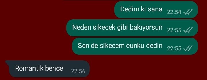 çok romantik...
