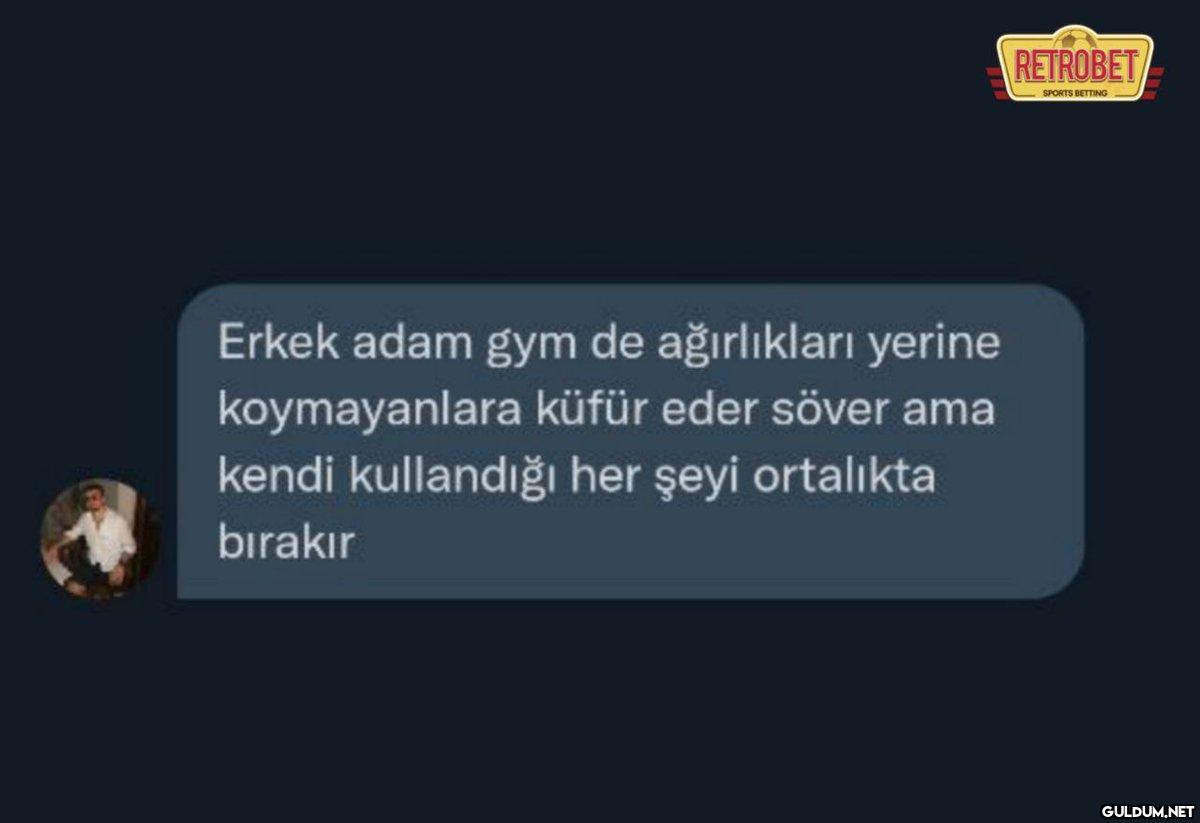 Erkek adam gym de...