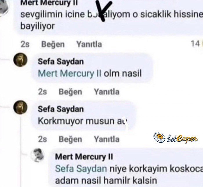 Sürpriz sonlu...