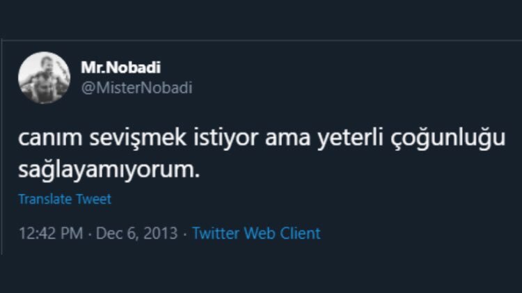 Mr.Nobadi @MisterNobadi...