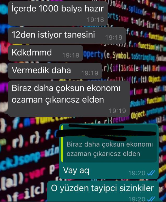 İçerde 1000 balya hazır...