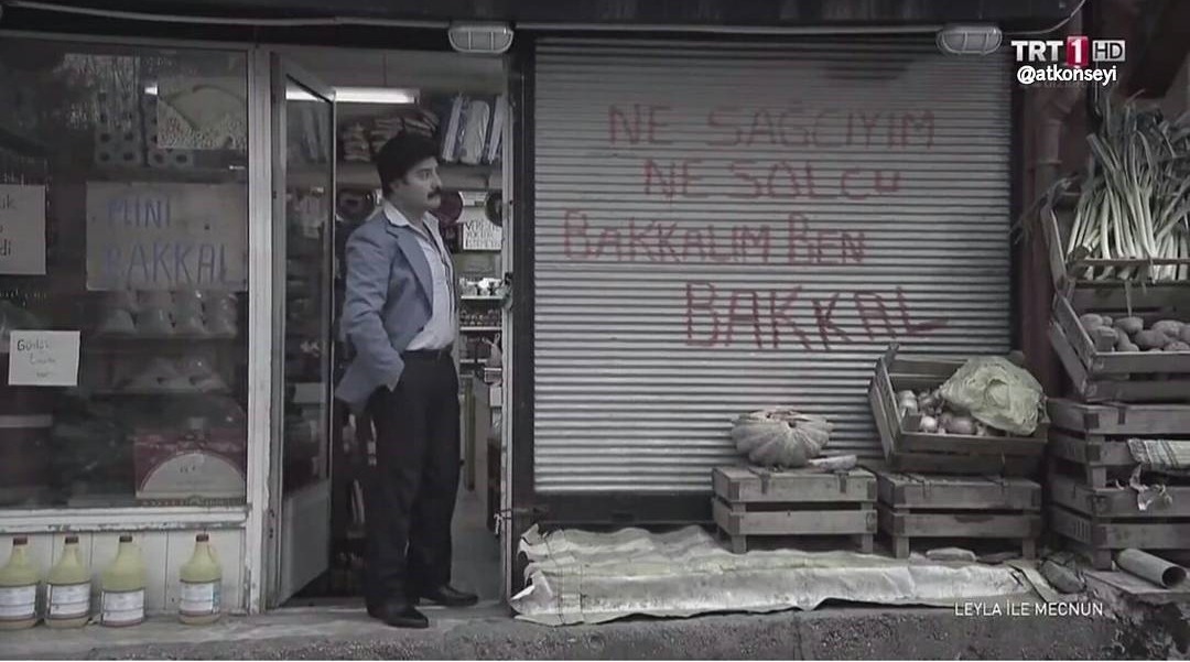 O sadece bakkal......