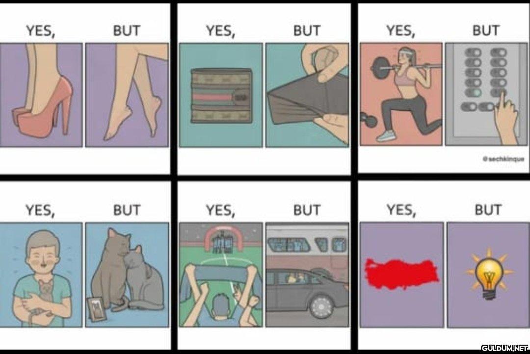 YES, YES, BUT BUT YES,...