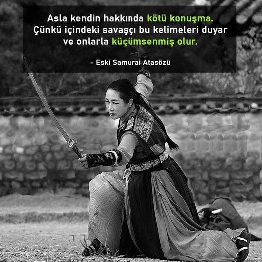 Kendin hakkında pozitif...