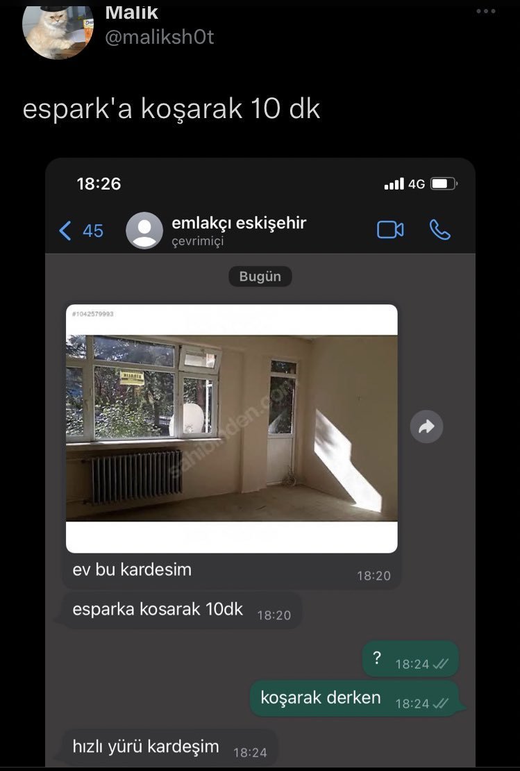 hızlı yürü kardeşim...