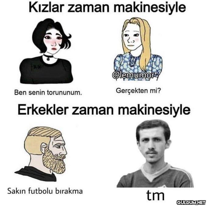 Kızlar zaman makinesiyle...