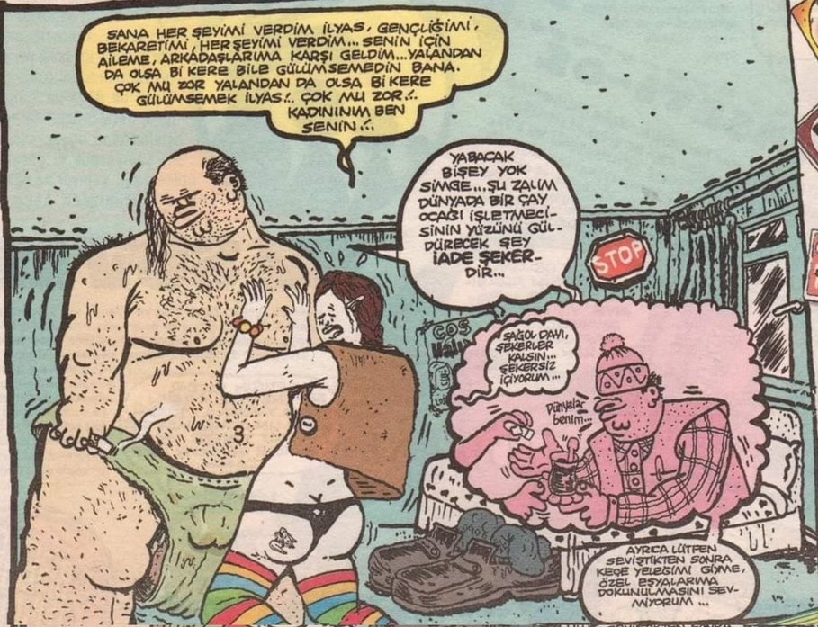 Altı olmayan kahveci...
