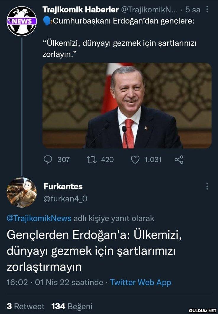 Trajikomik Haberler...