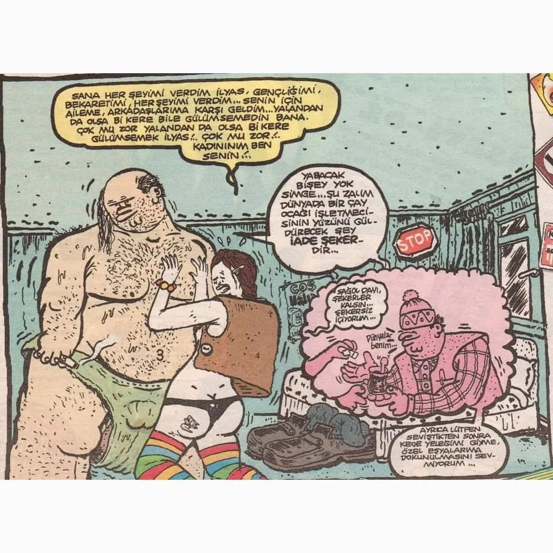 Altı olmayan kahveci...