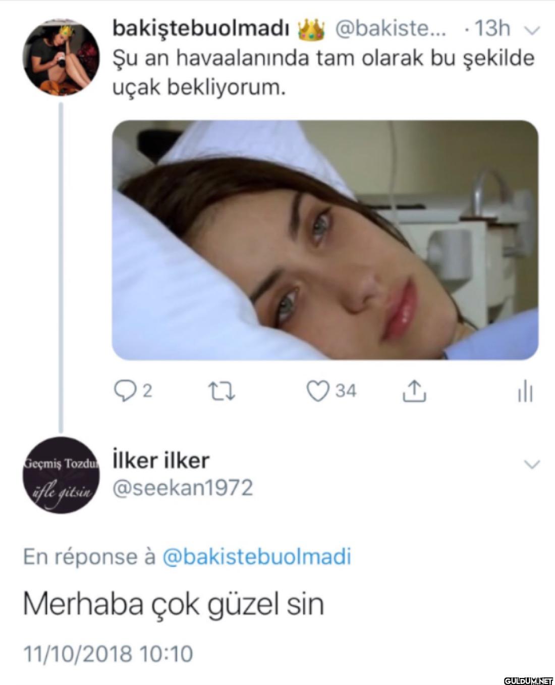 13h v Şu an havaalanında...