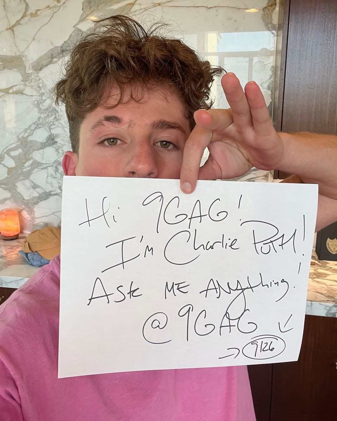 Singer-songwriter Charlie...