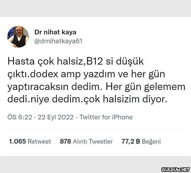 Dr nihat kaya...