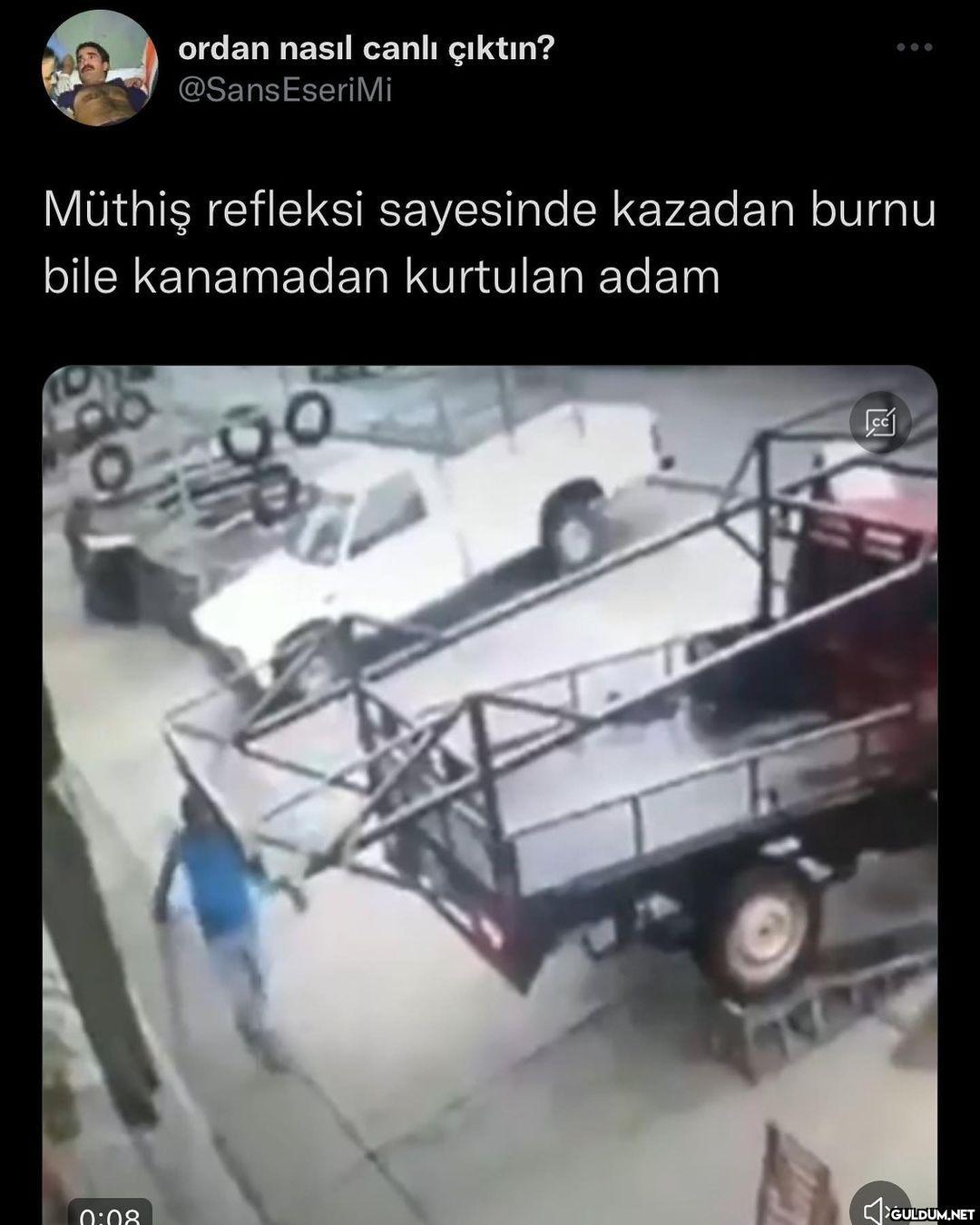ordan nasıl canlı çıktın?...