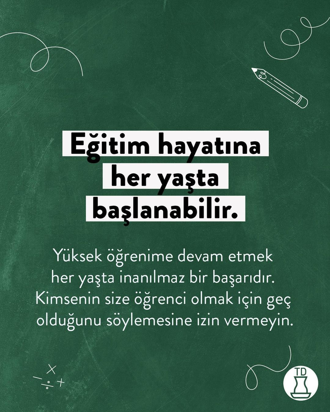 Her bireyin eğitim...