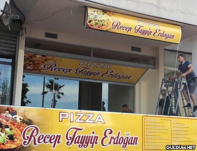 1 al 3 öde    PIZZA Recep...