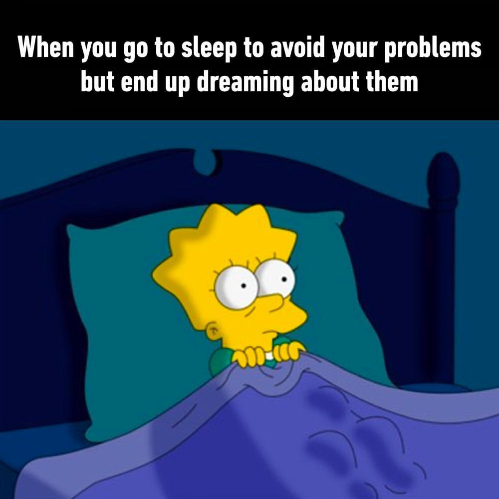 can't even escape them in...