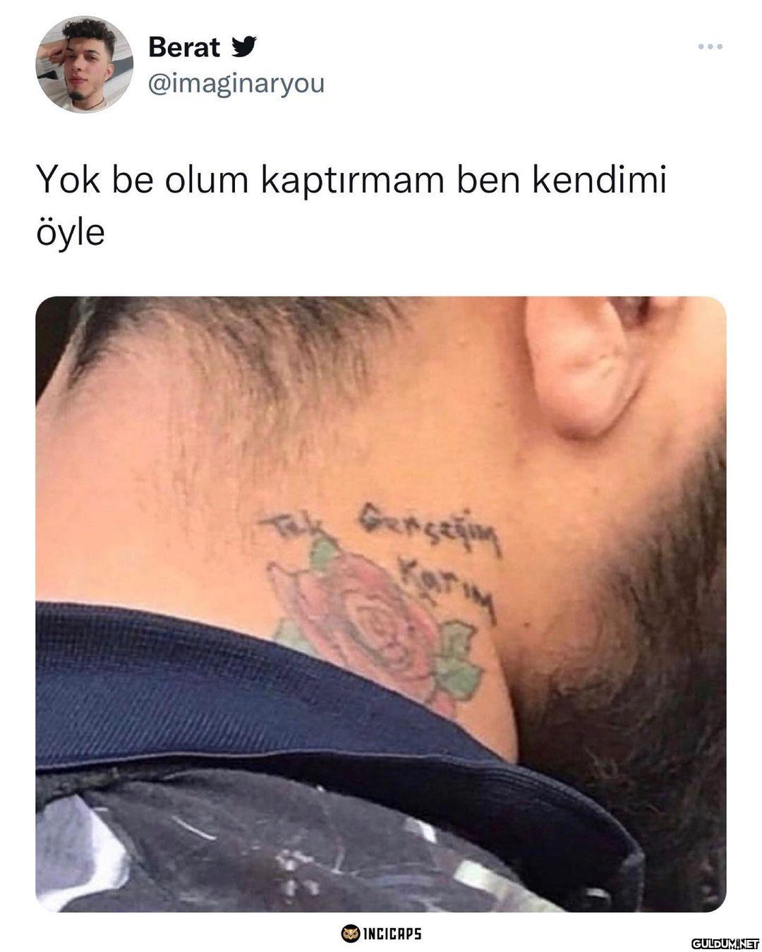 Berat y @imaginaryou Yok...