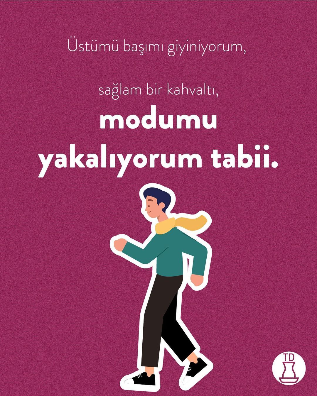 Keşke hep böyle uyansak 😂...