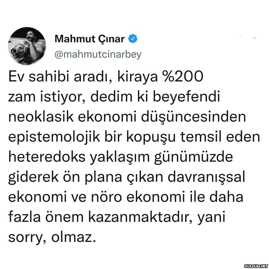 Mahmut Çınar...