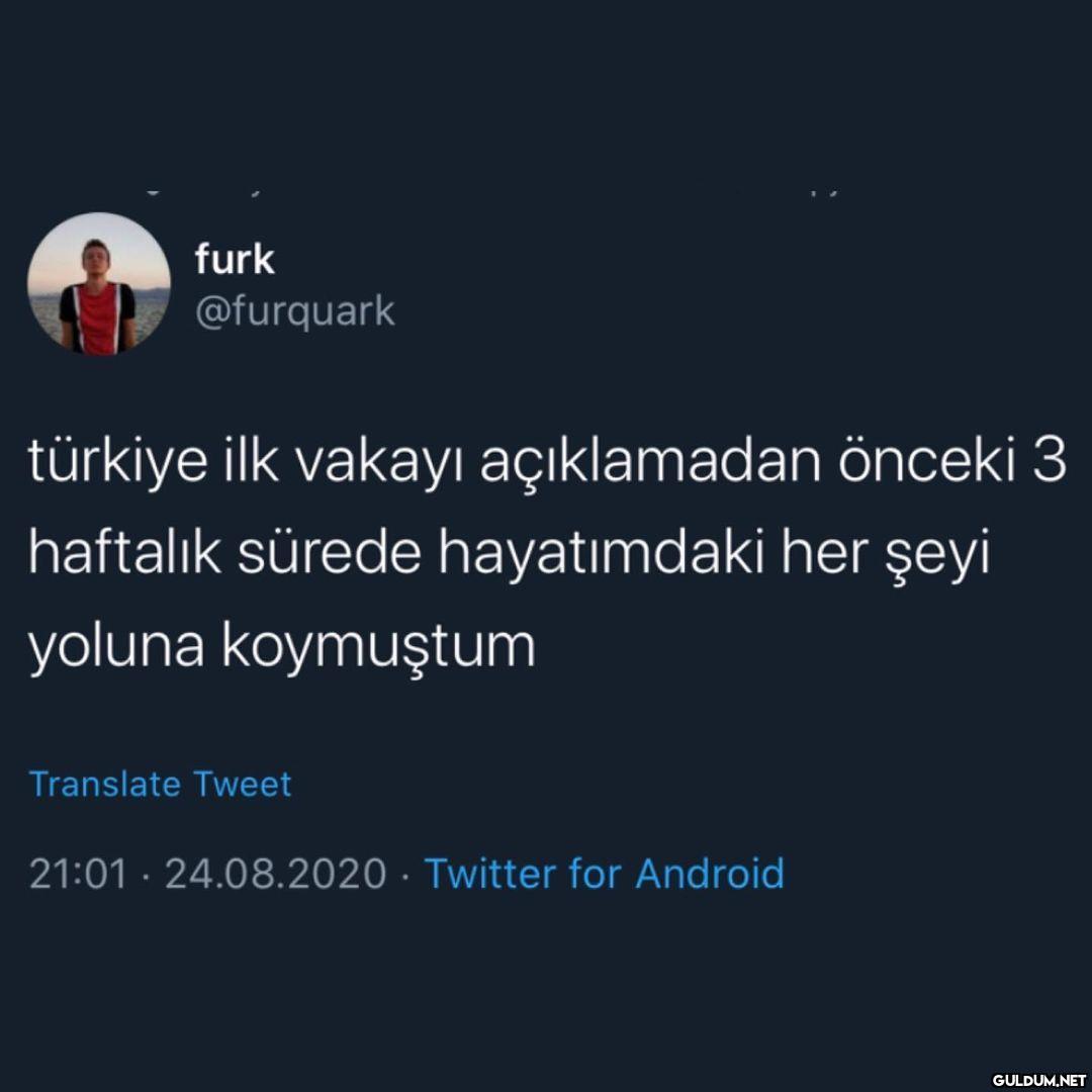 furk @furquark türkiye ilk...
