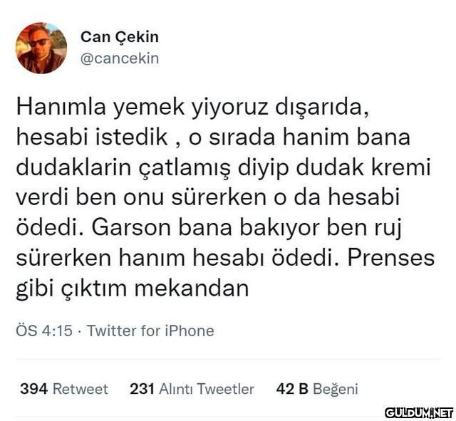 Can Çekin @cancekin...