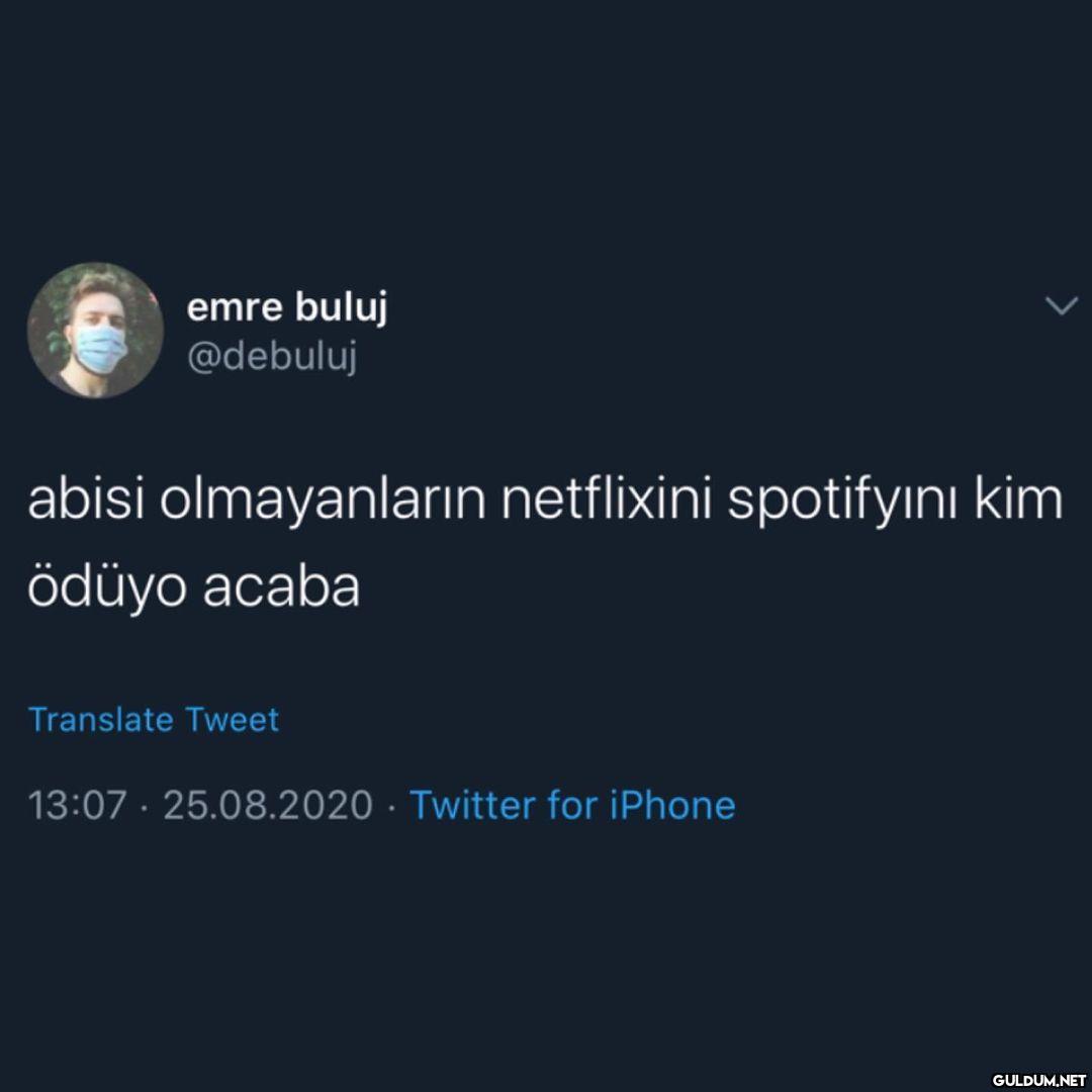 emre buluj @debuluj abisi...