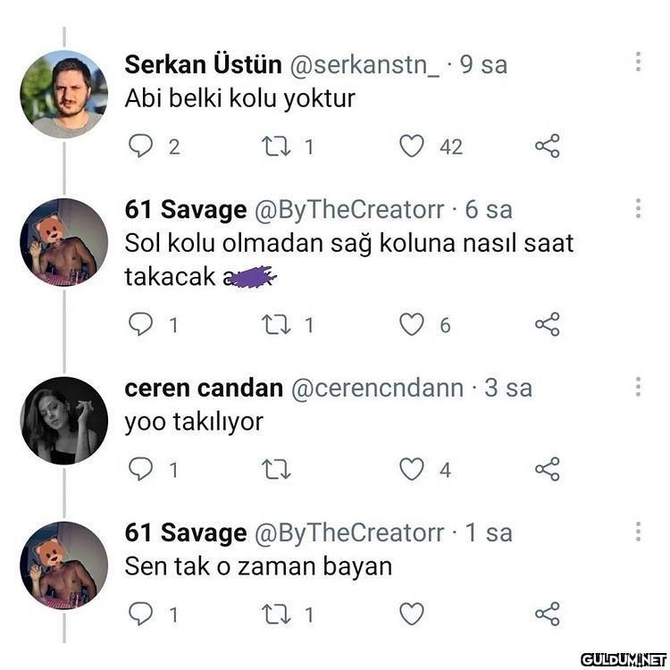 ters köşe      61 Savage...