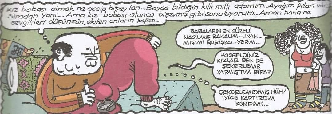 Kız babalarına selam...