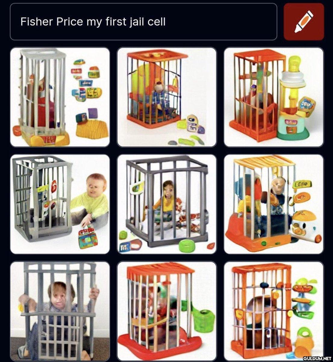Fisher Price my first jail...
