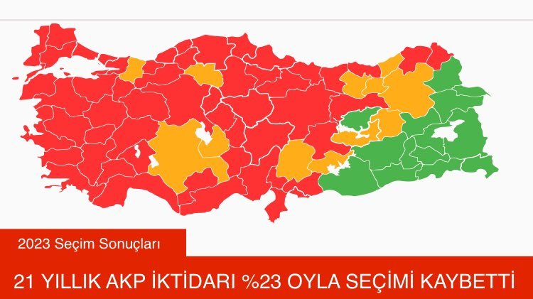 2023 Seçim Sonuçları 21...