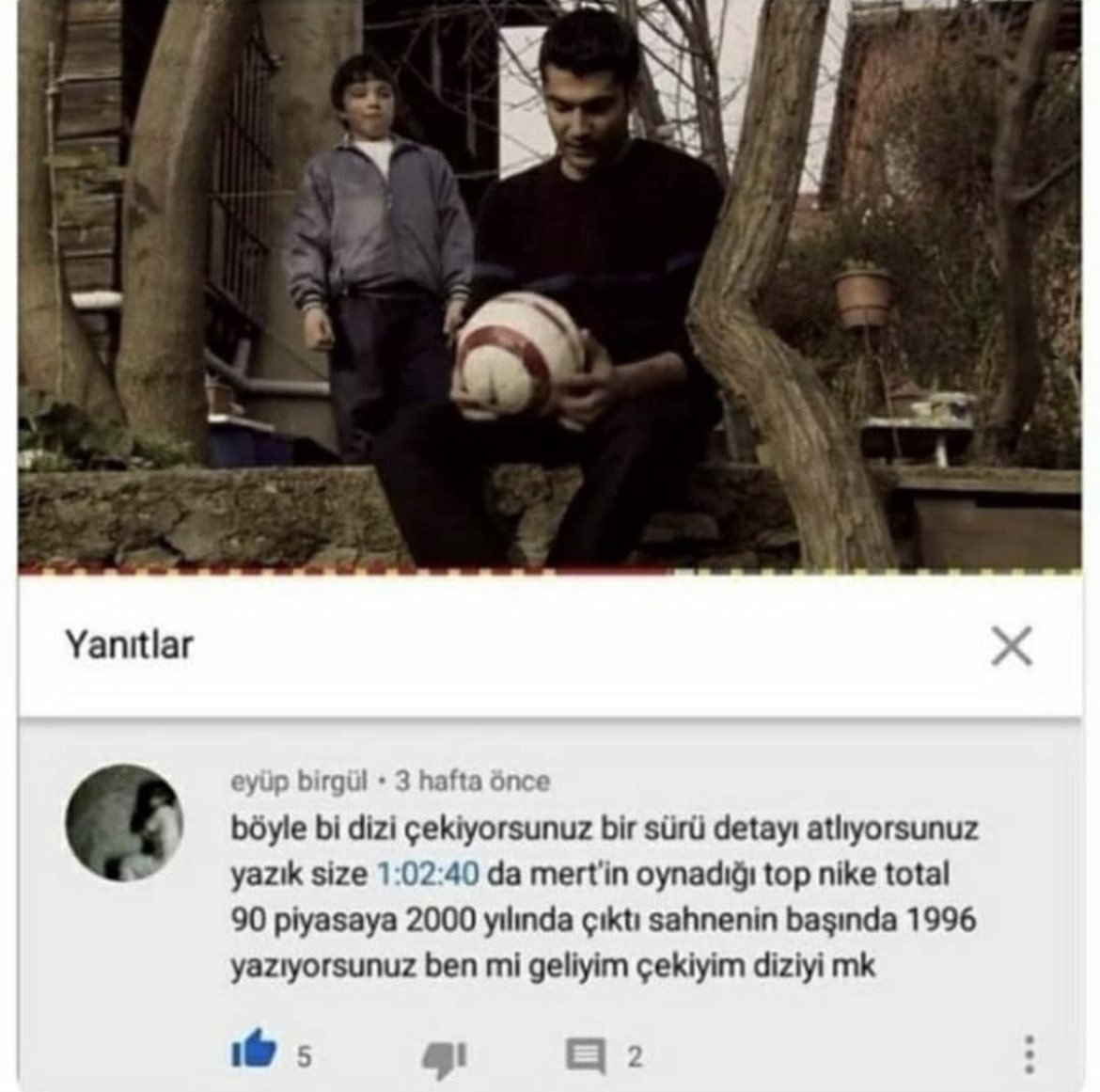 efsane tespit...