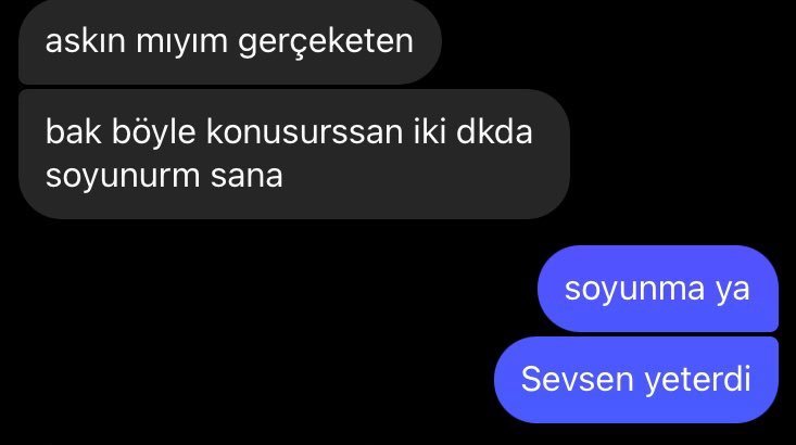 kalmadı böylesi...