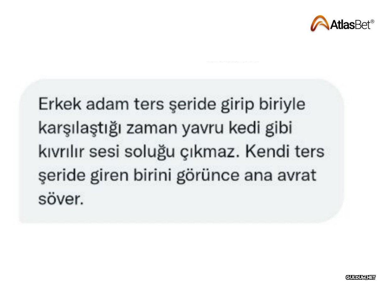 Erkek adam ters şeride...